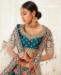 Picture of Beauteous Blue Lehenga Choli