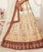 Picture of Ideal Off White Lehenga Choli