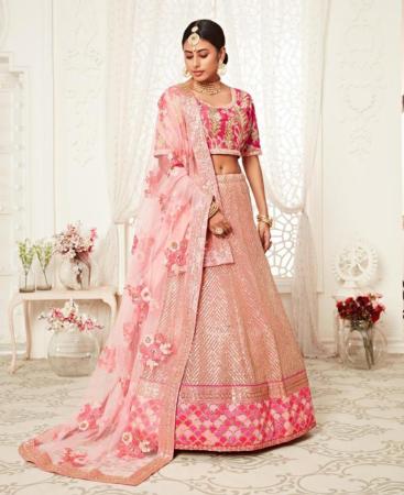 Picture of Gorgeous Pink Lehenga Choli