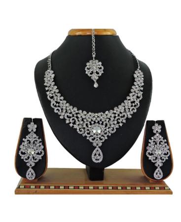 Picture of Nice White Necklace Set