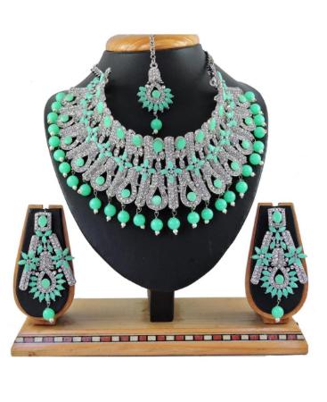 Picture of Beautiful Light Green Necklace Set