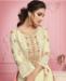 Picture of Marvelous Yellow Straight Cut Salwar Kameez