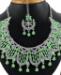 Picture of Resplendent Pista Green Necklace Set