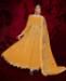 Picture of Beauteous Yellow Anarkali Salwar Kameez