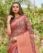 Picture of Amazing Peach Casual Saree