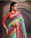 Picture of Pretty Brown Designer Saree