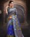 Picture of Delightful Blue Designer Saree