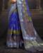 Picture of Delightful Blue Designer Saree