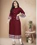 Picture of Fine Maroon Kurtis & Tunic