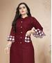 Picture of Fine Maroon Kurtis & Tunic