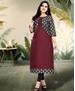 Picture of Enticing Maroon Kurtis & Tunic