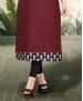 Picture of Enticing Maroon Kurtis & Tunic