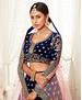 Picture of Pretty Nevy Blue Lehenga Choli