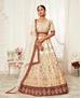 Picture of Ideal Off White Lehenga Choli