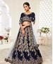 Picture of Amazing Nevy Blue Lehenga Choli