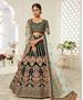 Picture of Exquisite Green Lehenga Choli