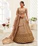 Picture of Resplendent Brown Lehenga Choli