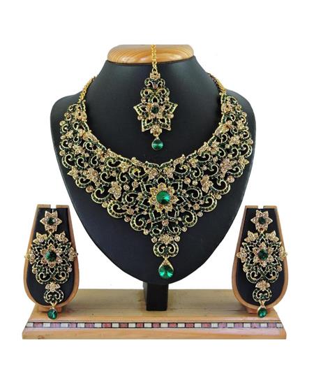 Picture of Ideal Green Necklace Set