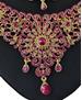 Picture of Marvelous Rani Pink Necklace Set