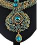 Picture of Fascinating Sky Blue Necklace Set