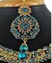 Picture of Fascinating Sky Blue Necklace Set