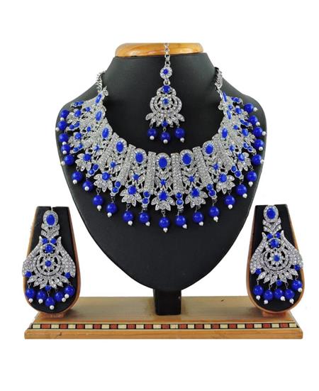 Picture of Pretty Blue Necklace Set