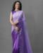 Picture of Fascinating Voilet Casual Saree