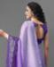 Picture of Fascinating Voilet Casual Saree