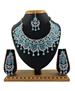 Picture of Shapely Sky Blue Necklace Set