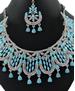 Picture of Shapely Sky Blue Necklace Set