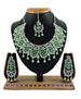 Picture of Resplendent Pista Green Necklace Set