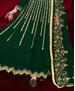 Picture of Exquisite Green Anarkali Salwar Kameez