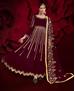 Picture of Elegant Maroon Anarkali Salwar Kameez