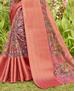 Picture of Amazing Peach Casual Saree