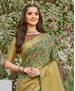 Picture of Enticing Mahendi Casual Saree