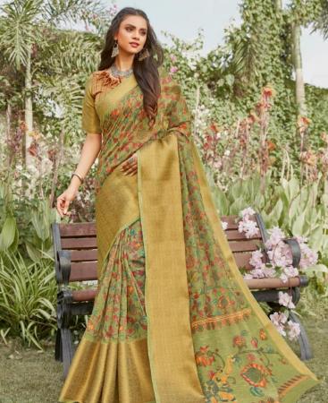 Picture of Admirable Green Casual Saree