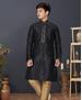 Picture of Amazing Black Kids Kurta Pyjama