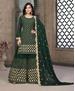 Picture of Splendid Green Straight Cut Salwar Kameez