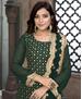 Picture of Splendid Green Straight Cut Salwar Kameez