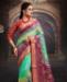 Picture of Pretty Brown Designer Saree