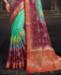 Picture of Pretty Brown Designer Saree