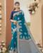 Picture of Fine Sea Green Silk Saree