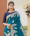 Picture of Fine Sea Green Silk Saree