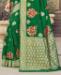 Picture of Sightly Green Casual Saree