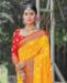 Picture of Elegant Yellow Casual Saree