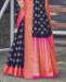 Picture of Resplendent Navy Blue Casual Saree