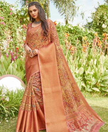 Picture of Grand Peach Casual Saree