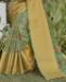 Picture of Bewitching Sea Green Casual Saree