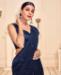 Picture of Charming Navy Blue Casual Saree