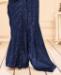 Picture of Charming Navy Blue Casual Saree